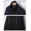 Load image into Gallery viewer, [WL Series]★Jacket★ Outerwear Unisex Men's Casual Unique Casual Black Black
