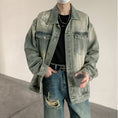 Load image into Gallery viewer, [XGY Series]★China style outerwear★ 3color jacket denim jeans unisex men's casual
