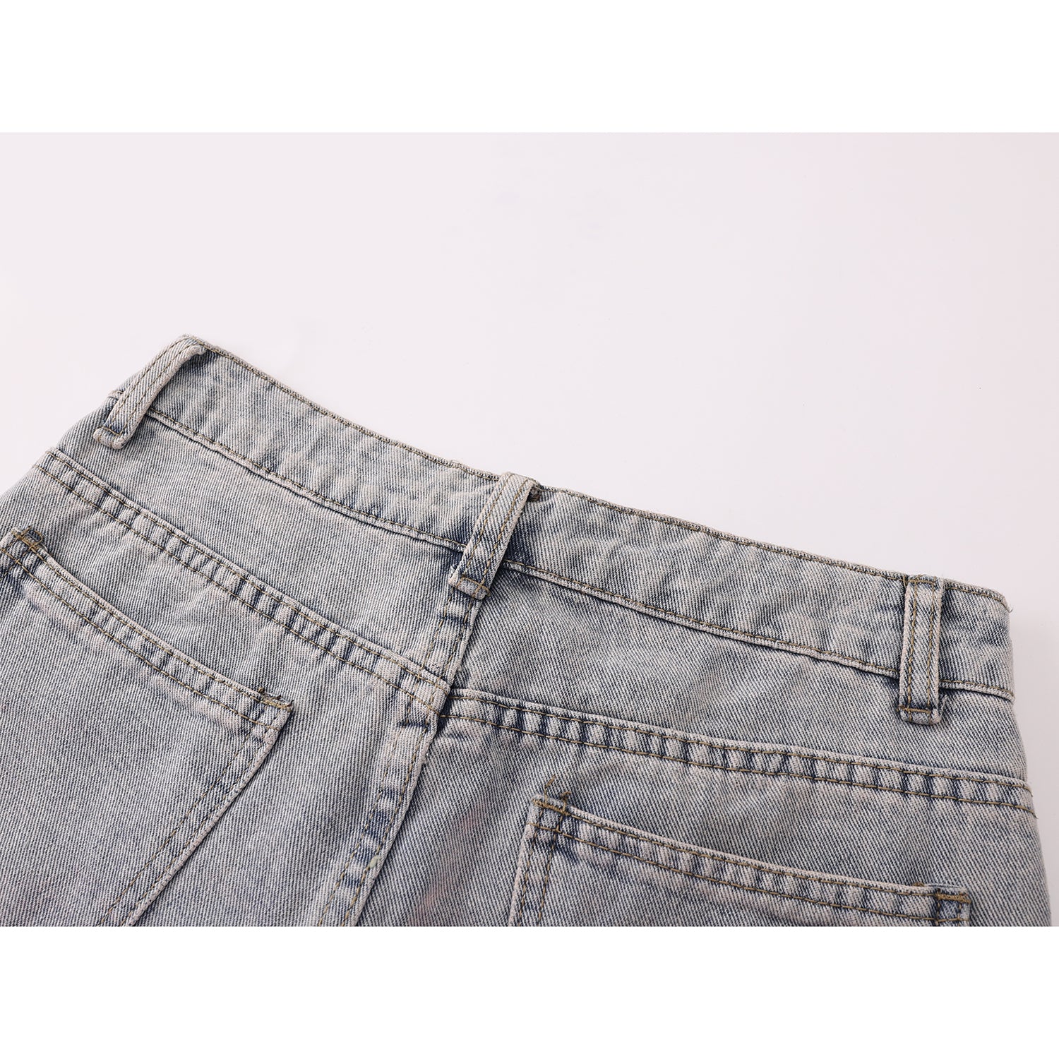 [LHSEN Series] ★Denim pants★ Jeans, trousers, bottoms, ladies, butterfly, cute, easy to match