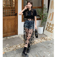 Load image into Gallery viewer, [Flower Series] ★Shorts★ Shorts Pants Denim 2color Easy to match Summer SML Blue Black
