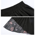 Load image into Gallery viewer, [Kokaisha Series] ★China style pants★ Chiffon gaucho pants Spring/Summer Loose Black Black SML XL
