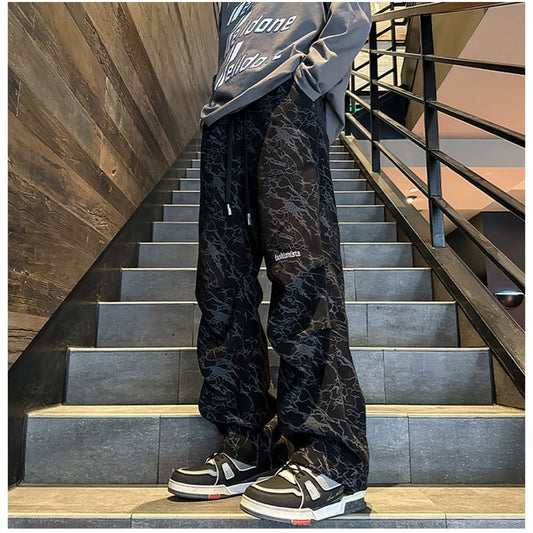 ✿New item! [BIGEMAN Series]★Pants★ 3color Casual Pants Bottoms Unisex Men's Large Size Corduroy Tie-dye