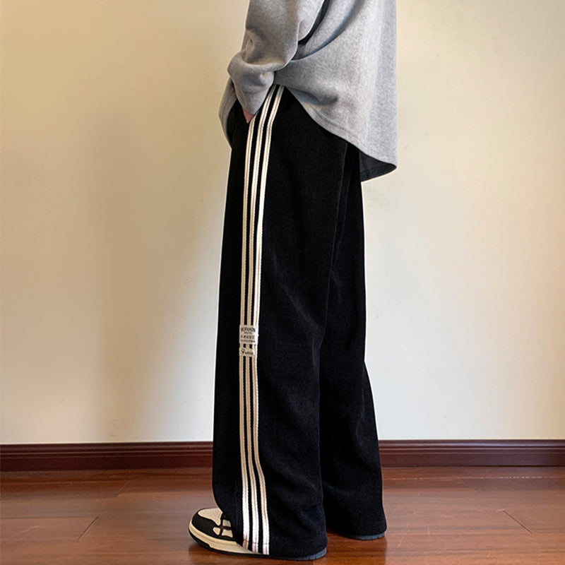 [YANDAN Series]★Casual pants★ 3color pants bottoms unisex men's large size color scheme