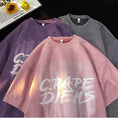 Gallery viewerに画像を読み込む, 【NANSHIシリーズ】★Tシャツ★ 5color トップス 半袖Tシャツ 男女兼用 メンズ 大きいサイズ スエード おしゃれ
