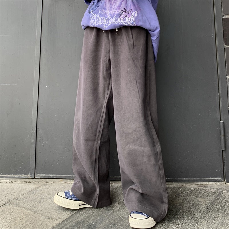 [BIGEMAN Series] ★Denim pants★ 2 colors Bottoms Unisex Men's Casual Simple Easy to match