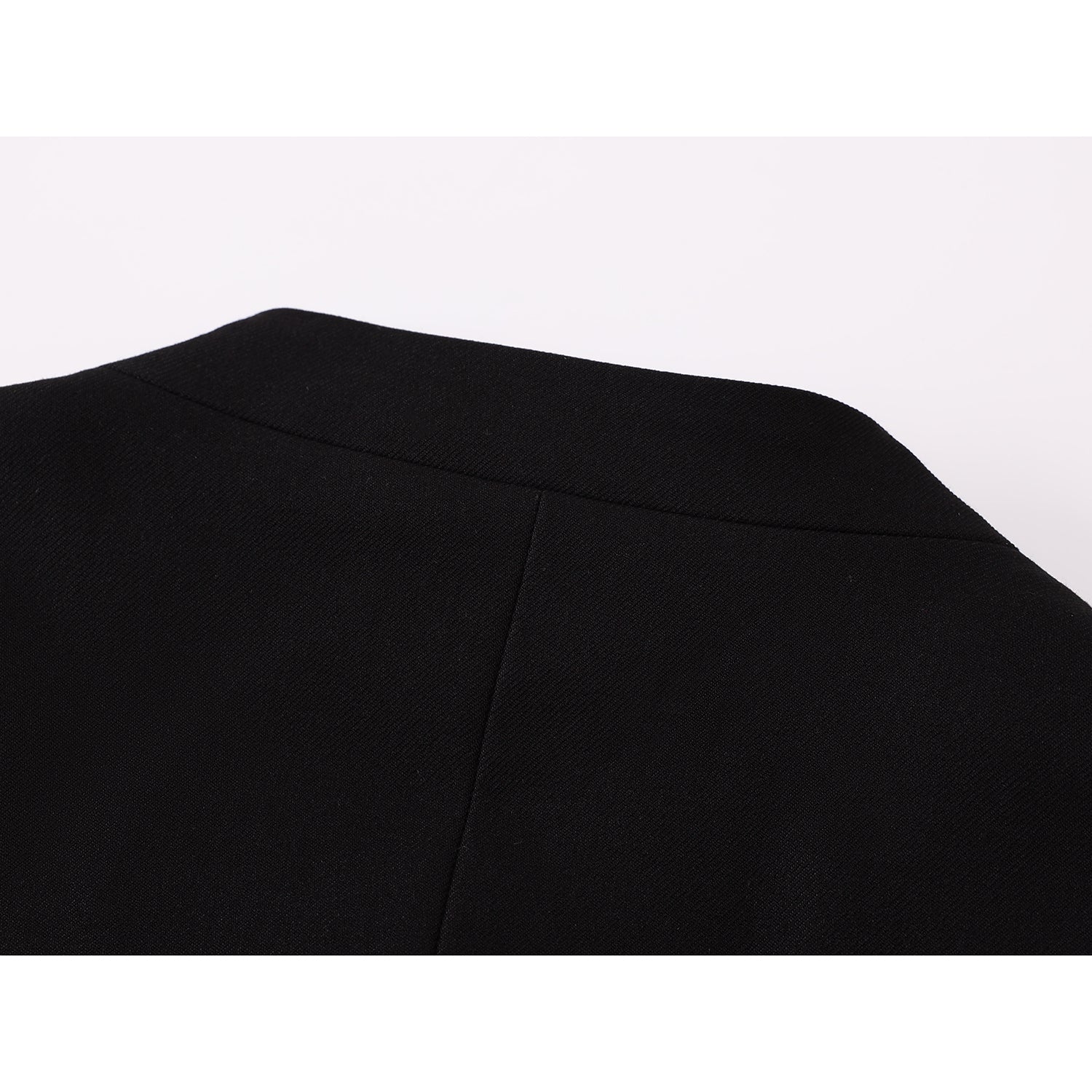 [LHSEN Series] ★Outer★ Jacket Simple Easy to match with design Black Black