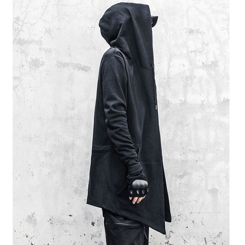 [WL Series] ★Outer★ Short sleeve type or long sleeve type Cloak with hood Unisex Men's Large size