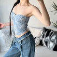 Load image into Gallery viewer, [HANMOYAN Series] ★Denim pants★ Pants Bottoms Butterfly Unique Women's Cute Easy to match
