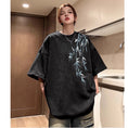 Load image into Gallery viewer, [GEBOXUAN Series]★China style tops★ 7color T-shirt, short sleeve T-shirt, unisex, men's, large size, suede
