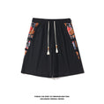 Load image into Gallery viewer, [BIGEMAN Series] ★Shorts★ Chinese-style pants, 2 colors, bottoms, short pants, cotton linen, unisex, men's, switching
