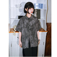 Load image into Gallery viewer, [Kokaisha---Dragon Dye Series] ★Chinese-style tops★ Short-sleeved tops, short-sleeved shirts, prints, tie-dyeing, unique, original
