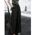 Load image into Gallery viewer, [Big Blue Dragon Series]★China style trousers★Bottoms Gaucho pants Loose Casual Black Black
