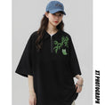 Load image into Gallery viewer, [LPZ Series] ★Chinese-style tops★ 2 colors POLO shirts Unisex Men's Large sizes Butterfly Bamboo Simple Black Beige
