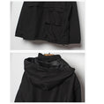 Load image into Gallery viewer, [WL Series]★Parker★ Tops Outerwear Parka Jacket Unisex Men's Casual Black Black
