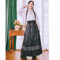 Load image into Gallery viewer, ✿New item! [Ancient monster house---Dragon dyeing series]★China style skirt★Maki skirt Bottoms Hanfu skirt Ink pattern
