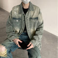 Load image into Gallery viewer, [XGY Series]★China style outerwear★ 3color jacket denim jeans unisex men's casual
