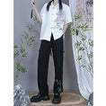 Load image into Gallery viewer, [Flower Series] ★Shorts★ Shorts Pants Denim 2color Easy to match Summer SML Blue Black
