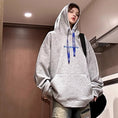 Load image into Gallery viewer, [wrzb series]★China style hoodie★ 4color tops unisex men's large size embroidery
