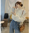 Load image into Gallery viewer, [YIHAO Series]★Shirt★ Tops Long Sleeve Shirt Women's Simple Stand Neck Retro Easy to Match
