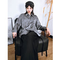 Load image into Gallery viewer, [Kokaisha---Butterfly Gin Series] ★Chinese-style top★ Happi coat, outerwear, unique, embroidered, butterfly, retro, easy to match
