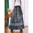 Load image into Gallery viewer, ✿New item! [Ancient monster house---Dragon dyeing series]★China style skirt★Maki skirt Bottoms Hanfu skirt Ink pattern
