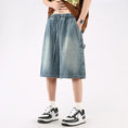 Load image into Gallery viewer, [XIHA Series] ★Shorts★ 3 colors Bottoms Shorts Unisex Men's Switching Black Beige Green
