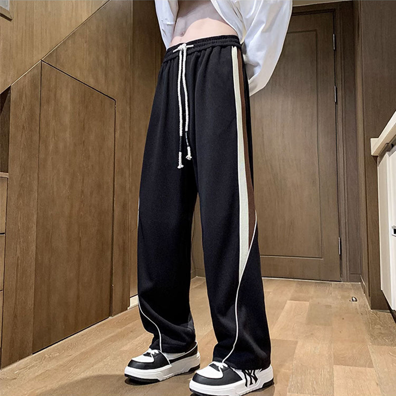 [Gao Jiang Series] ★Casual pants★ 2 colors Pants Bottoms Unisex Men's Large size Simple Easy to match