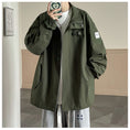 Load image into Gallery viewer, [VUUG Series]★Jacket★ 3color Outerwear Unisex Men's Large Size Apricot Black Green
