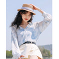 Load image into Gallery viewer, [UATONLINE Series] ★Shirt★ Tops, short sleeves, unisex, men's, openwork, floral pattern, summer clothing, loose fit
