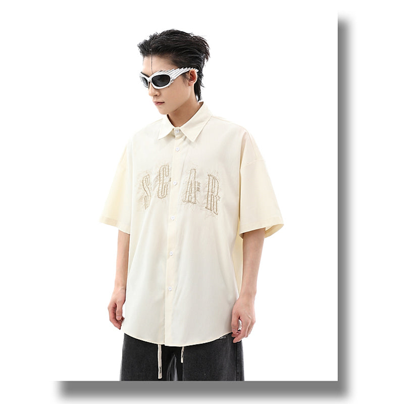 [YOUSHIQI Series]★China Style Shirt★ Tops Unisex Men's China Button Black