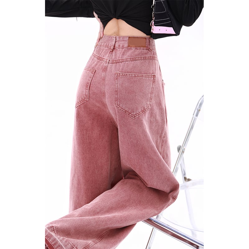 [MJWSL Series]★Denim Pants★Bottoms Trousers Gaucho Pants Women's Stylish Star Pattern