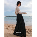 Load image into Gallery viewer, [Big Blue Dragon Series]★China style trousers★Bottoms Gaucho pants Loose Casual Black Black
