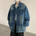 Load image into Gallery viewer, [XGY Series]★China style outerwear★ 3color jacket denim jeans unisex men's casual
