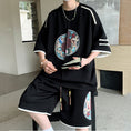 Load image into Gallery viewer, [WUSHE Series] ★Chinese style set up★ 3 colors Shirt + shorts Unisex Men's Large size Cool
