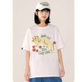 Gallery viewerに画像を読み込む, 【Funkyapeシリーズ】★Tシャツ★ 9color トップス 半袖 レディース コットン 猫 ねこ ネコ 猫柄 黒 白 青 緑 赤
