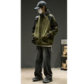 Load image into Gallery viewer, [ZHUOKAI Series] ★Jacket★ 2color outerwear, unisex, men's color scheme, hat included, vertical stripes, striped pattern
