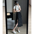 Load image into Gallery viewer, [PPG Series] ★Chinese-style pants★ 2 colors Bamboo Casual pants Trousers Bottoms Unisex Men's Large size Cool Thin Summer clothes Black Gray
