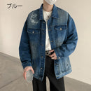 [XGY Series]★China style outerwear★ 3color jacket denim jeans unisex men's casual