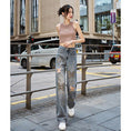 Load image into Gallery viewer, [HANMOYAN Series] ★Denim pants★ Pants Bottoms Butterfly Unique Women's Cute Easy to match
