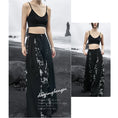 Load image into Gallery viewer, [Big Blue Dragon Series]★China style trousers★Bottoms Gaucho pants Loose Casual Black Black
