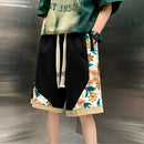 [HUICHUN Series] ★Chinese-style pants★ 2 colors Embroidered shorts Casual pants Bottoms Unisex Men's Large size