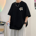 Gallery viewerに画像を読み込む, 【NANSHIシリーズ】★Tシャツ★ 6color トップス 半袖 男女兼用 メンズ 大きいサイズ 猫 ねこ ネコ コットン
