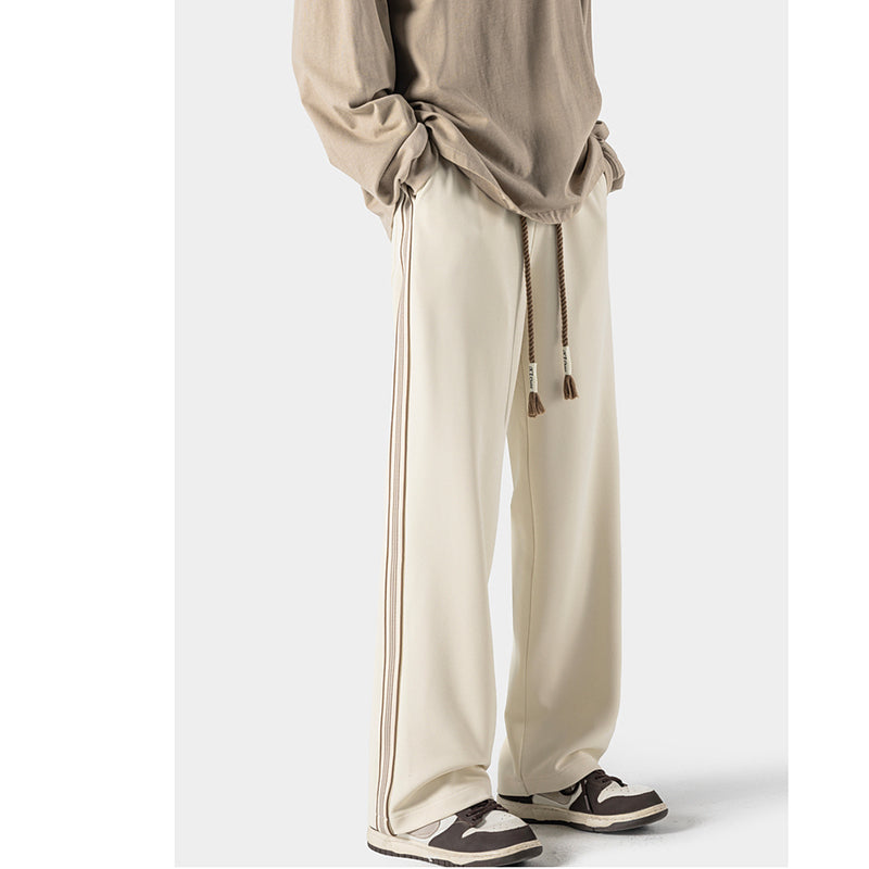 [Satoru Series]★Casual Pants★ 2color Pants Bottoms Unisex Men's Large Size Black Beige