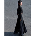 Load image into Gallery viewer, [Yunman slanted hairpin series] ★Chinese style outerwear★ Short length Chinese clothes, easy to match, slimming, black, black
