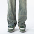 Load image into Gallery viewer, [V37 Series]★Pants★ 2color Denim Pants Bottoms Unisex Men's Simple Black Blue
