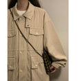 Load image into Gallery viewer, [SENSU Series]★Jacket★ 3color outerwear unisex men's corduroy green beige coffee color
