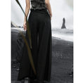 Load image into Gallery viewer, [Big Blue Dragon Series]★China style trousers★Bottoms Gaucho pants Loose Casual Black Black
