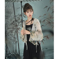 Load image into Gallery viewer, [Daiseiryuu 4 Series] ★Chinese-style tops★ Outerwear, shirts, long-sleeved shirts, sun protection, Chinese clothing, gray
