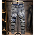 Load image into Gallery viewer, [BIGEMAN Series] ★Denim pants★ 2 colors Bottoms Unisex Men's Casual Simple Easy to match
