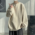 Load image into Gallery viewer, [HUICHUN Series] ★Tops★ 3color Sweatshirt, Long Sleeve, Unisex, Men's, Large Size, Alphabet, Simple
